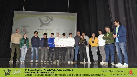 Allievi premiati al Festival del Corto
