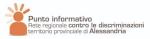 Logo discriminazioni punto informativo Alessandria